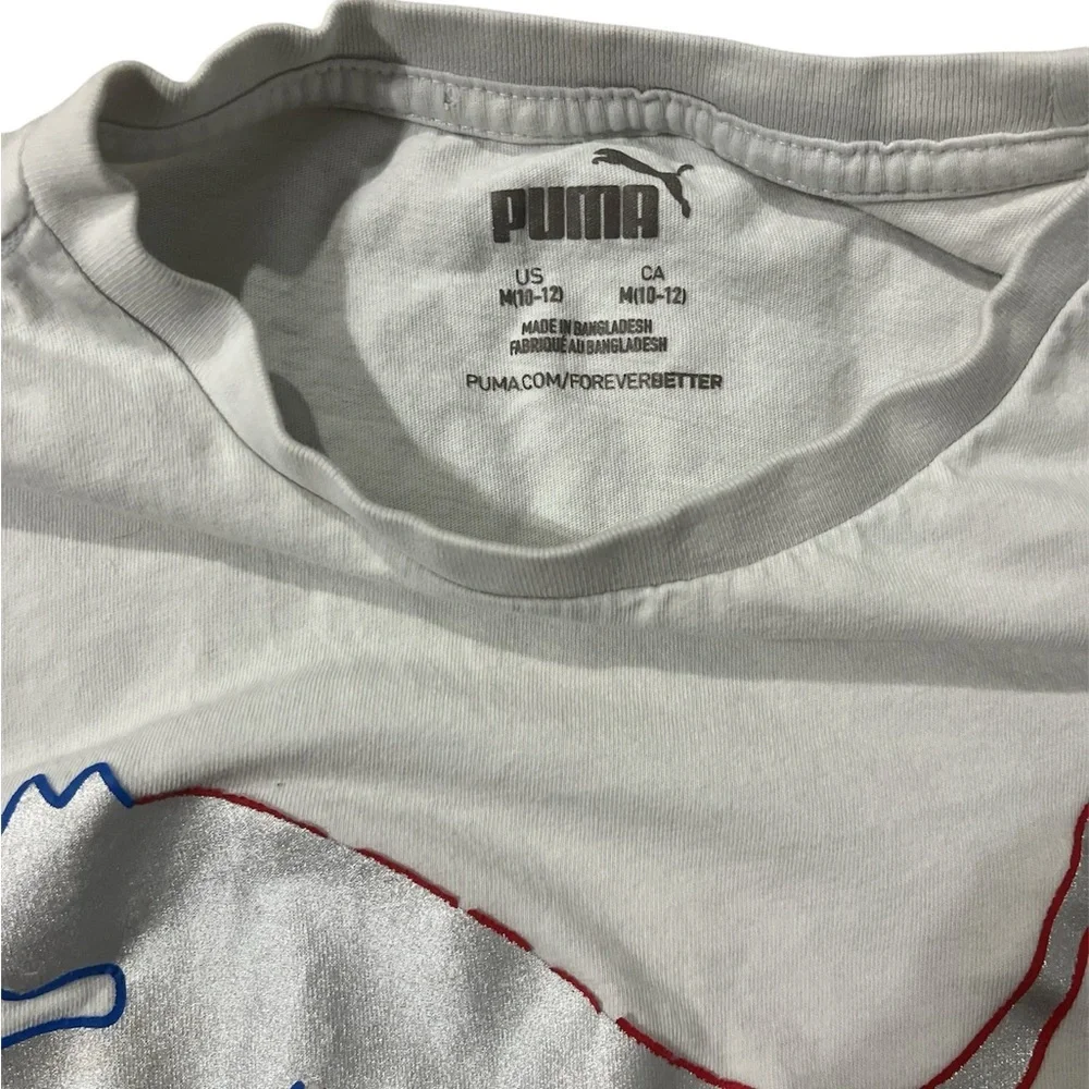 Puma kids white